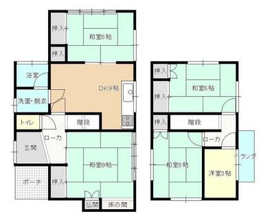 間取り：217001238989
