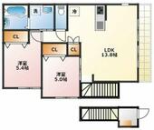 世田谷区経堂２丁目&nbsp;2階建&nbsp;築4年のイメージ