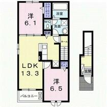 ラッフィナートカーサ 202 ｜ 長野県小諸市紺屋町２丁目（賃貸アパート2LDK・2階・59.58㎡） その2