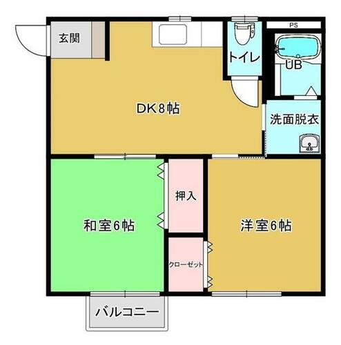 コーポセンシャス_間取り_0