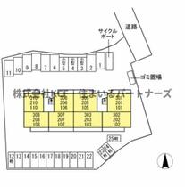 パークハイム上津 110 ｜ 福岡県久留米市上津町（賃貸アパート1LDK・1階・32.72㎡） その3