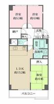 東京都江東区塩浜１丁目（賃貸マンション3LDK・12階・70.43㎡） その2