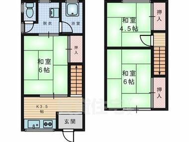 間取り：227100975724