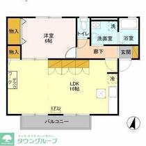 コンフォート　Ｂ 103 ｜ 千葉県松戸市高塚新田（賃貸アパート1LDK・1階・50.72㎡） その2