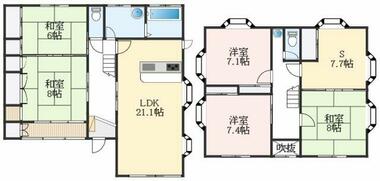 間取り：227103663620