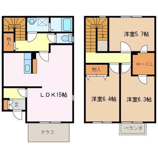 間取り：224007627983