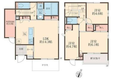 間取り：211063268409