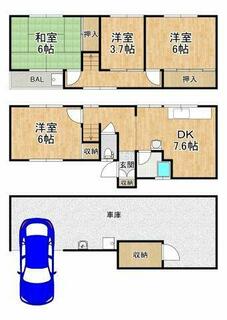間取り：227104584457