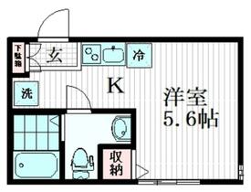 ベラルーナ保土ヶ谷  ｜ 神奈川県横浜市保土ケ谷区岩崎町（賃貸アパート1R・2階・18.63㎡） その2