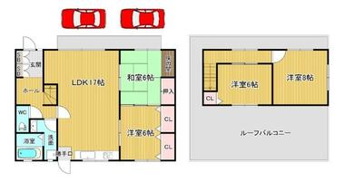間取り：227101897419