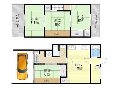 間取り：227102426324