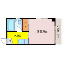 愛媛県松山市緑町２丁目（賃貸マンション1K・1階・22.68㎡） その2