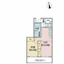 グランシャトゥ那古野 1A ｜ 愛知県名古屋市西区那古野２丁目（賃貸マンション1LDK・1階・44.24㎡） その1