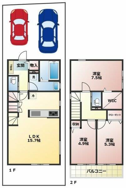 detached 埼玉県戸田市上戸田２丁目

地図を見る