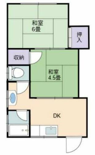 ブランドール大正II_間取り_0