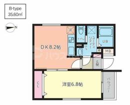 ｒｅｔｒｅａｔ尾久 403 ｜ 東京都荒川区西尾久７丁目（賃貸マンション1LDK・4階・35.60㎡） その2