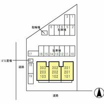 グレイス　ＳＤ 101 ｜ 岐阜県岐阜市今嶺１丁目（賃貸アパート1LDK・1階・49.21㎡） その3