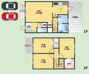 間取り：227103680871