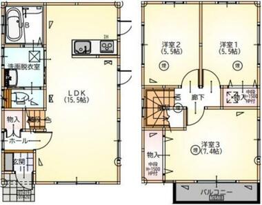 間取り：211063412303