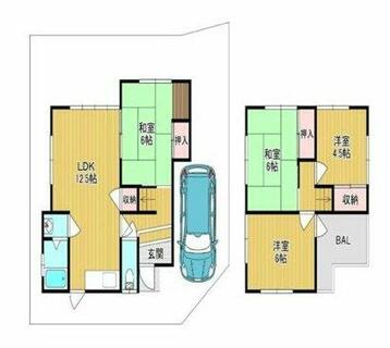 間取り：227101840978