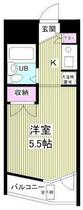 ピースアイランドコーポ  ｜ 東京都大田区大森本町２丁目（賃貸マンション1R・3階・17.17㎡） その2