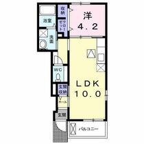 広島県福山市野上町３丁目（賃貸アパート1LDK・1階・37.79㎡） その2