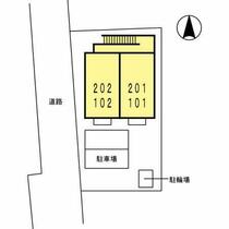 ハイム西五城Ⅱ 201 ｜ 愛知県一宮市西五城字中切（賃貸アパート1R・2階・26.94㎡） その3