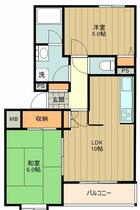 グランドール・昭島館  ｜ 東京都昭島市緑町２丁目（賃貸マンション2LDK・2階・50.46㎡） その2