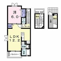 ジェルメみどりＡ 302 ｜ 愛知県名古屋市緑区浦里４丁目（賃貸アパート1LDK・3階・53.00㎡） その2