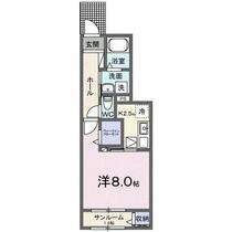 エバーグリーンＤ 105 ｜ 愛知県半田市東天王町１丁目（賃貸アパート1K・1階・33.20㎡） その2