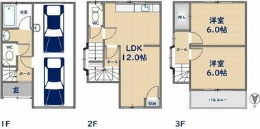 間取り：227103719336