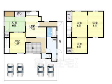 間取り：227100655828