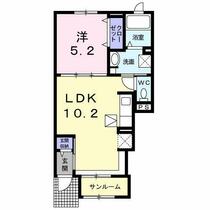 フォルシュ・ヴェーラⅢ 103 ｜ 香川県高松市春日町（賃貸アパート1LDK・1階・40.02㎡） その2