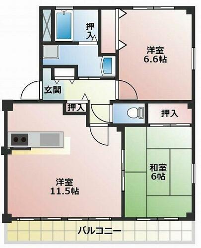 ボナール秋の月_間取り_0