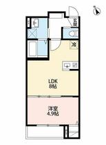 埼玉県春日部市中央６丁目（賃貸アパート1LDK・3階・30.55㎡） その2