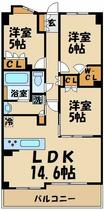 東京都府中市押立町３丁目（賃貸マンション3LDK・2階・66.73㎡） その2