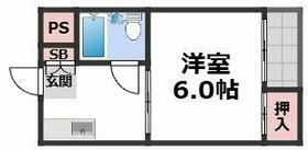 シティハイツ  ｜ 大阪府大阪市東成区中道１丁目（賃貸マンション1K・4階・17.00㎡） その2