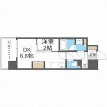 コンフォリア・リヴ南森町Ｑ 1202 ｜ 大阪府大阪市北区松ケ枝町（賃貸マンション1DK・12階・26.13㎡） その2