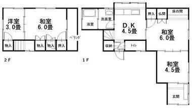 間取り：234039779859