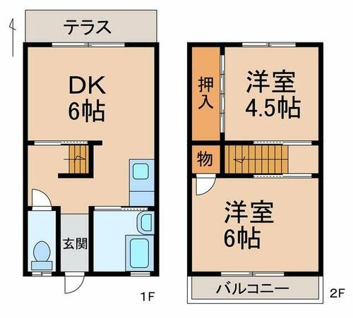 エスポワール園部_間取り_0