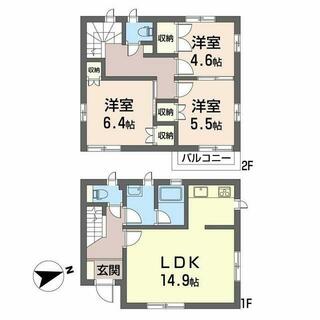 間取り：227101701362