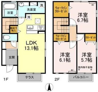 間取り：222019317898