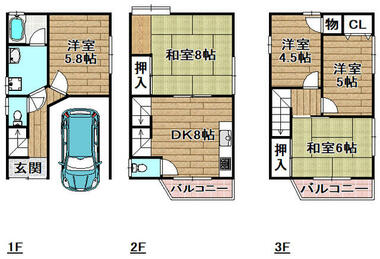 間取り：227103218494