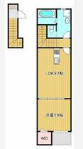 仮）中畝ＡＰ２　Ｂ棟 203 ｜ 岡山県倉敷市中畝２丁目（賃貸アパート1LDK・2階・31.61㎡） その1