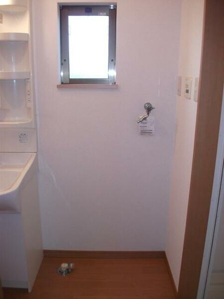 洗面所：洗濯機置き場