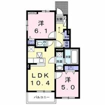 レジテンサ・ジーヨ 102 ｜ 神奈川県横浜市都筑区大熊町（賃貸アパート2LDK・1階・50.17㎡） その2