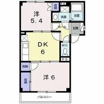 ドリームキャッスル 203 ｜ 愛知県知多市清水が丘１丁目（賃貸アパート2DK・2階・41.38㎡） その2