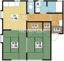 Ｉｔ’ｓ　ＦＡＣＥ 101 ｜ 長崎県長崎市花丘町（賃貸アパート2K・1階・41.81㎡） その2