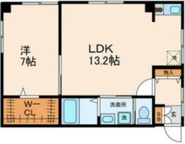 ＴＲＵＳＴⅡ  ｜ 東京都荒川区東尾久２丁目（賃貸アパート1LDK・2階・46.68㎡） その2