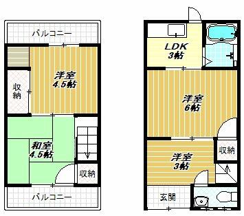 間取り：227103479548